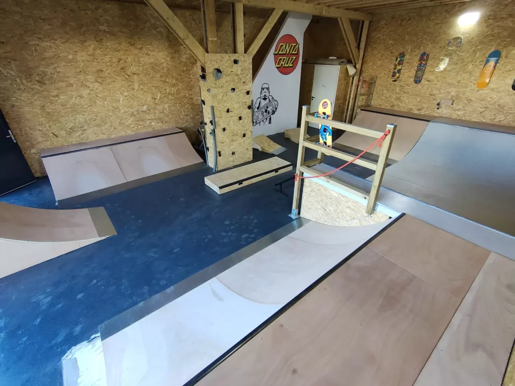 Skatepark bois — Dijon